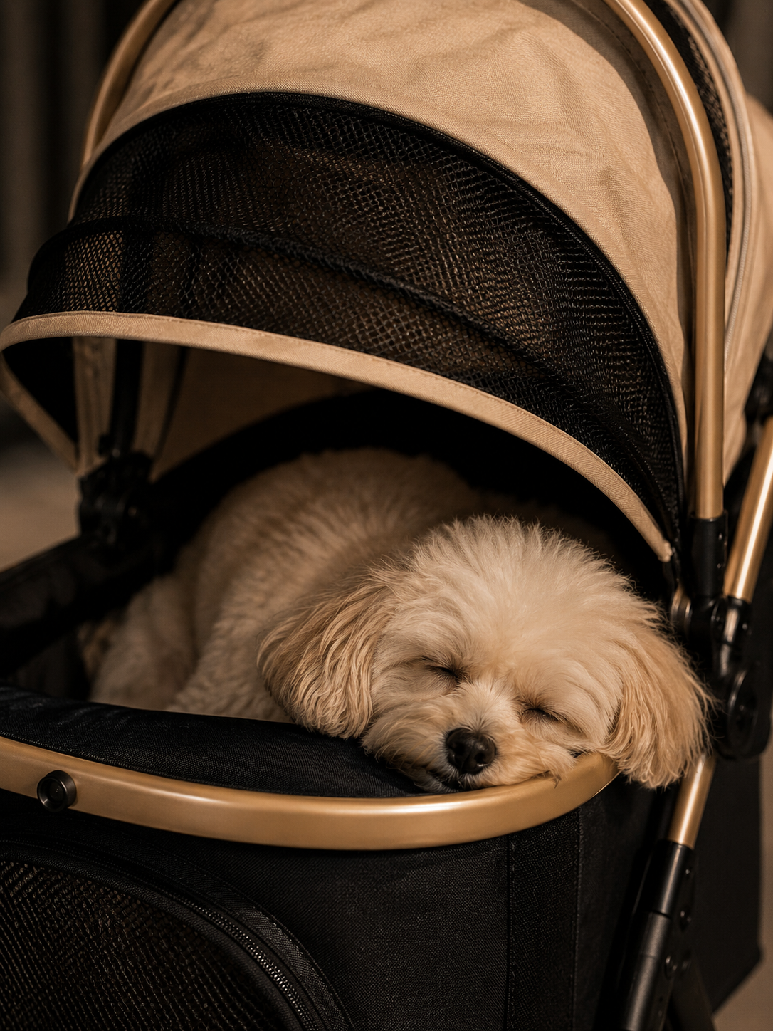 Carriage & Co Pet Stroller – lifestyle