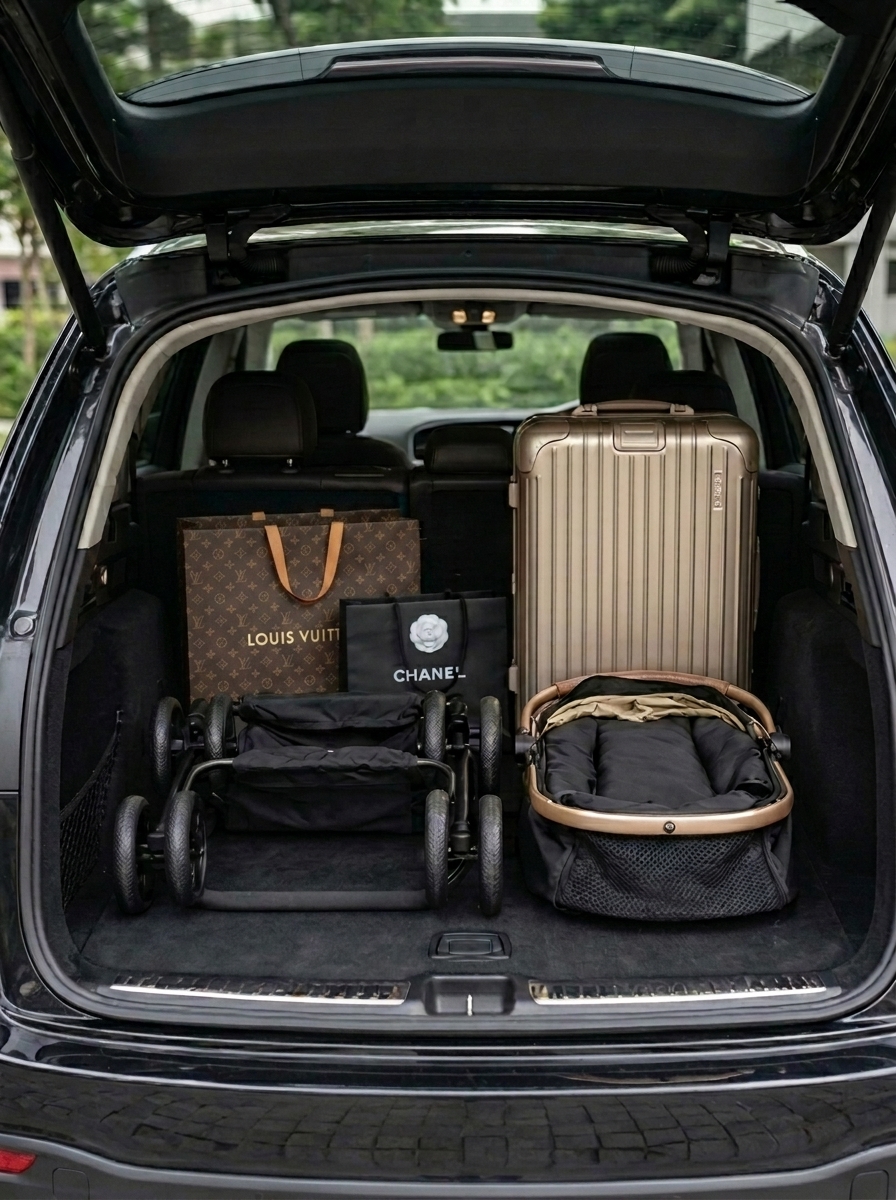 Carriage & Co Pet Stroller – lifestyle